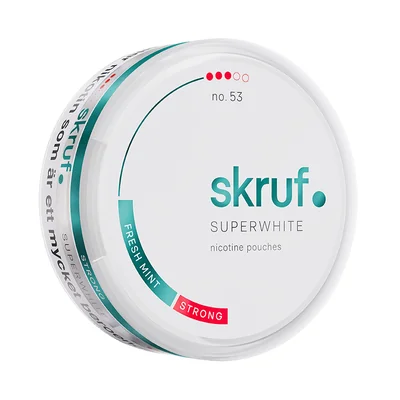 Skruf Superwhite No.53 Fresh Mint Strong