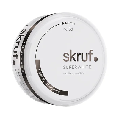 Skruf Superwhite No.56 Nordic Liquorice