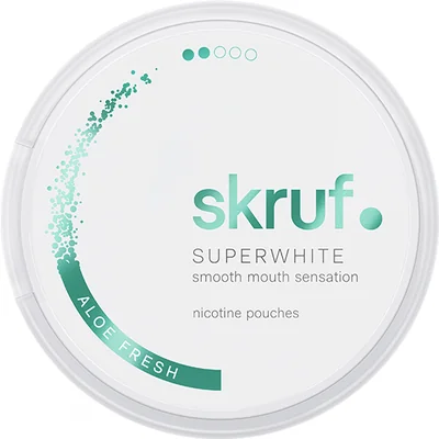 Skruf Superwhite Aloe Fresh Medium Slim
