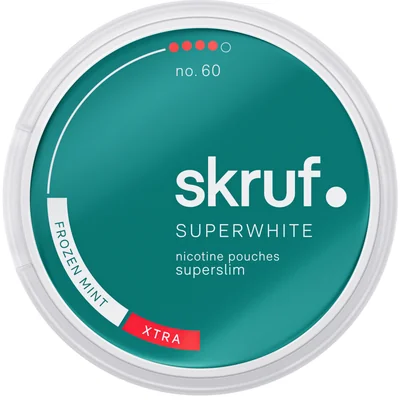 Skruf Superwhite Frozen Mint No.60