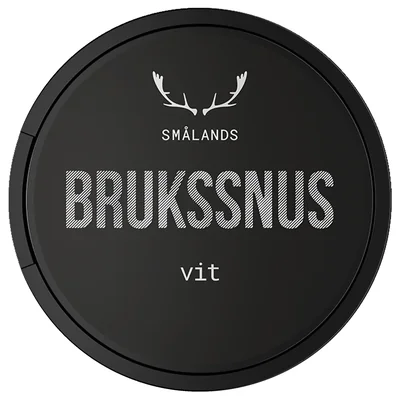Smålands Brukssnus Vit Portion
