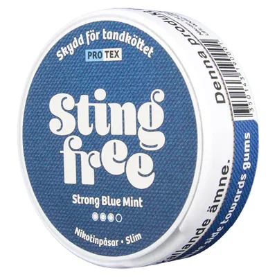 Stingfree Strong Blue Mint All White Slim Portion