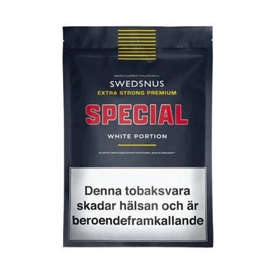 Swedsnus Special White Portion Extra Strong Premium 300