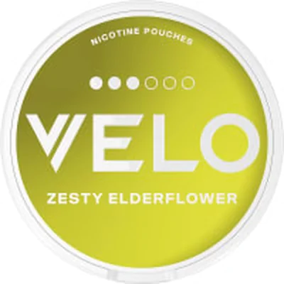 Velo Zesty Elderflower Strong Slim