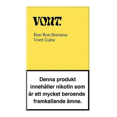Vont Cube Bon Bon Banana 0mg