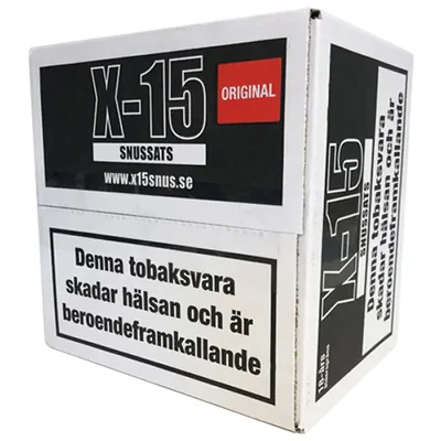 X-15 Original Snussats Lössnus