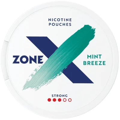 ZoneX Mint Breeze Strong #3 Slim All White