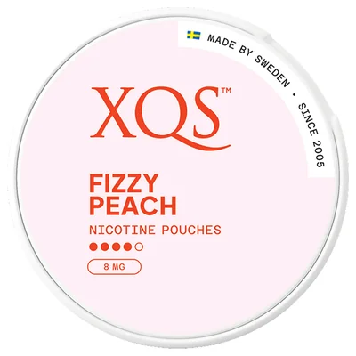 XQS Fizzy Peach 8mg 4