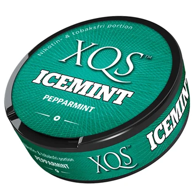 XQS Icemint Nikotinfritt Portionssnus