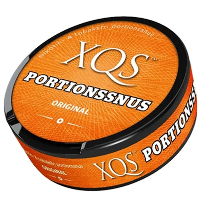 XQS Original Nikotinfritt Portionssnus