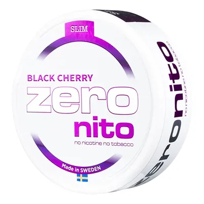 Zeronito Slim Black Cherry