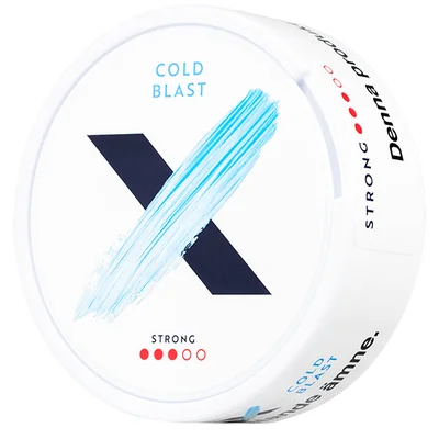X Cold Blast Strong All White Portion