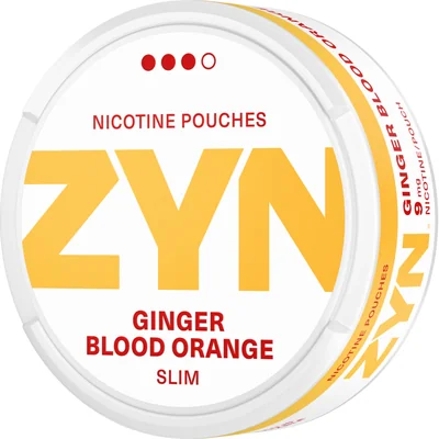 ZYN Ginger Blood Orange 3 Slim